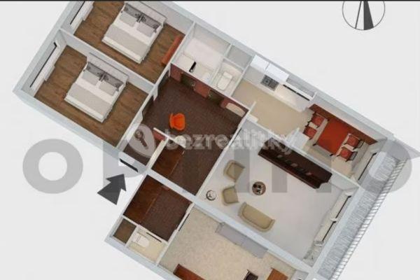 2 bedroom flat to rent, 65 m², Palackého třída, Brno